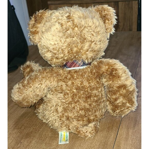 Kensington Plush Bear Managerie 14 Inch Woth Bow Tie. - Picture 4 of 9